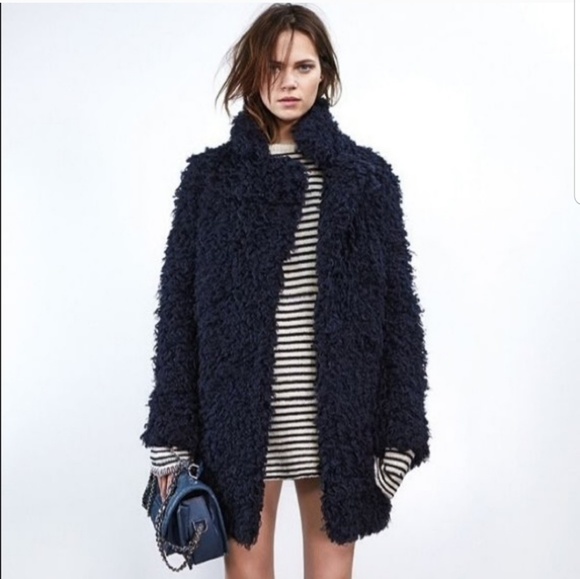 Zadig & Voltaire Jackets & Blazers - NWT Zadig & Voltaire "Kana" Faux Fur Jacket